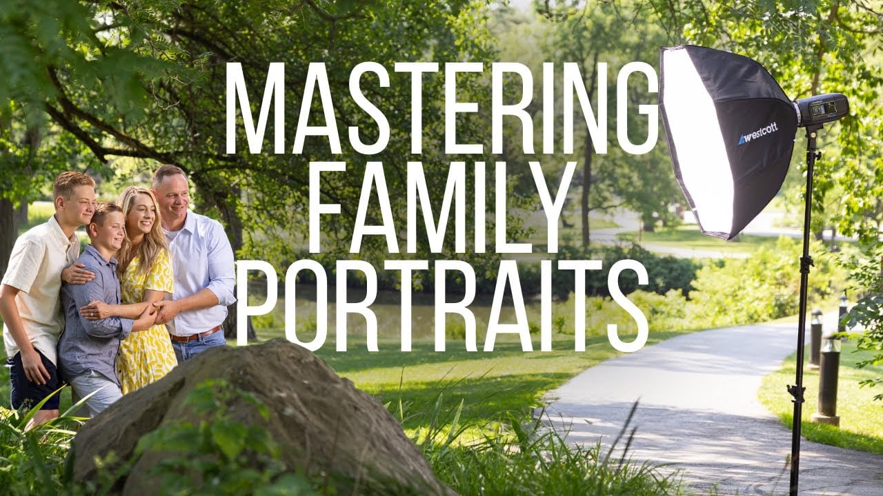 6 tips for mastering outdoor family portrait lighting