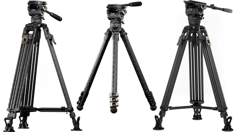 Tilta CT08 and CT12 Cinema Tripods